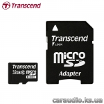 Transcend 32 GB microSDHC class 10 + SD Adapter